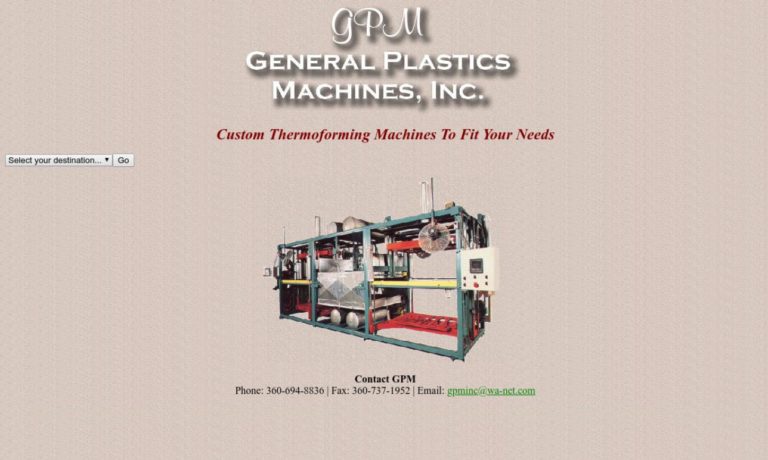 General Plastics Machine