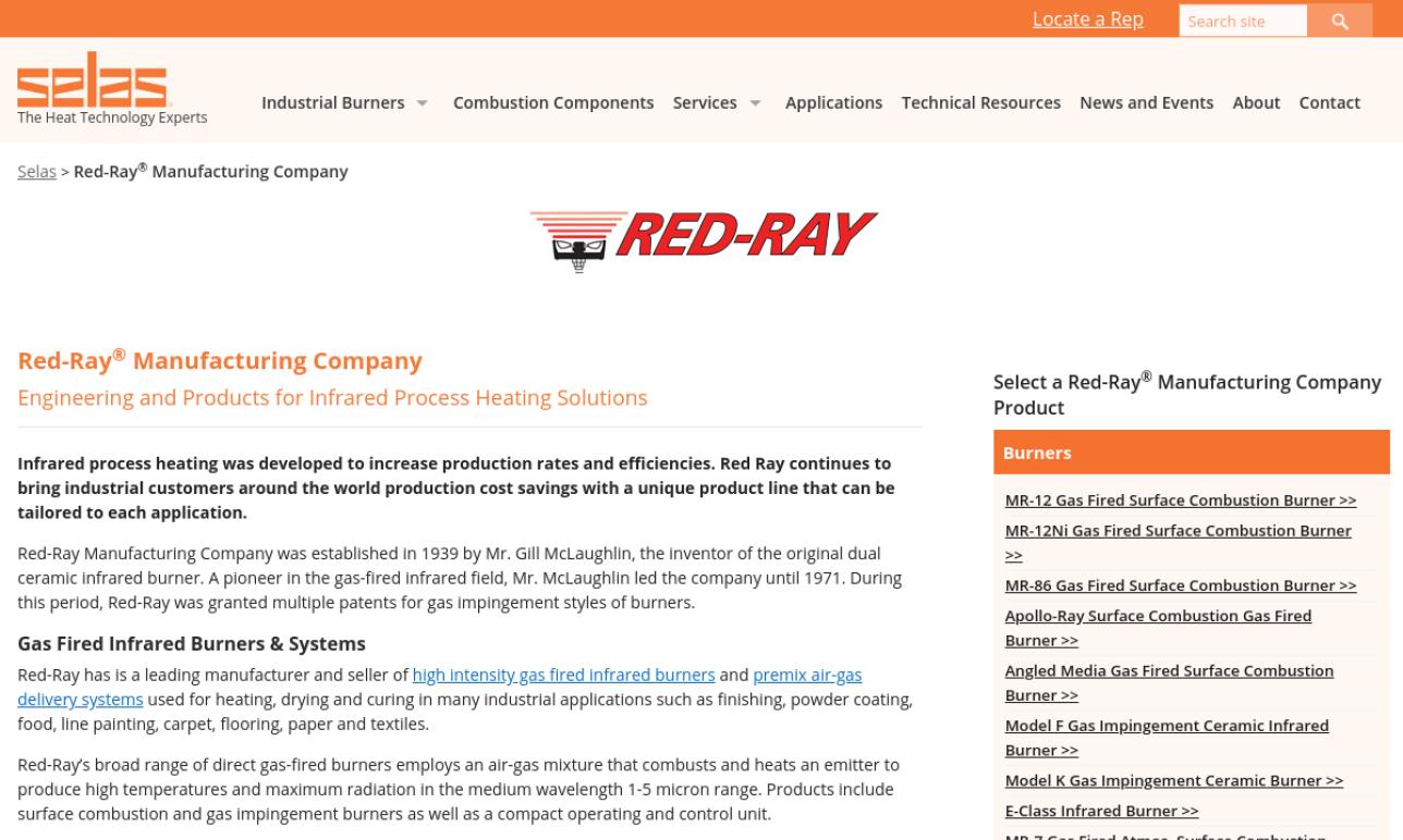 Red-Ray Manufacturing Co., Inc.