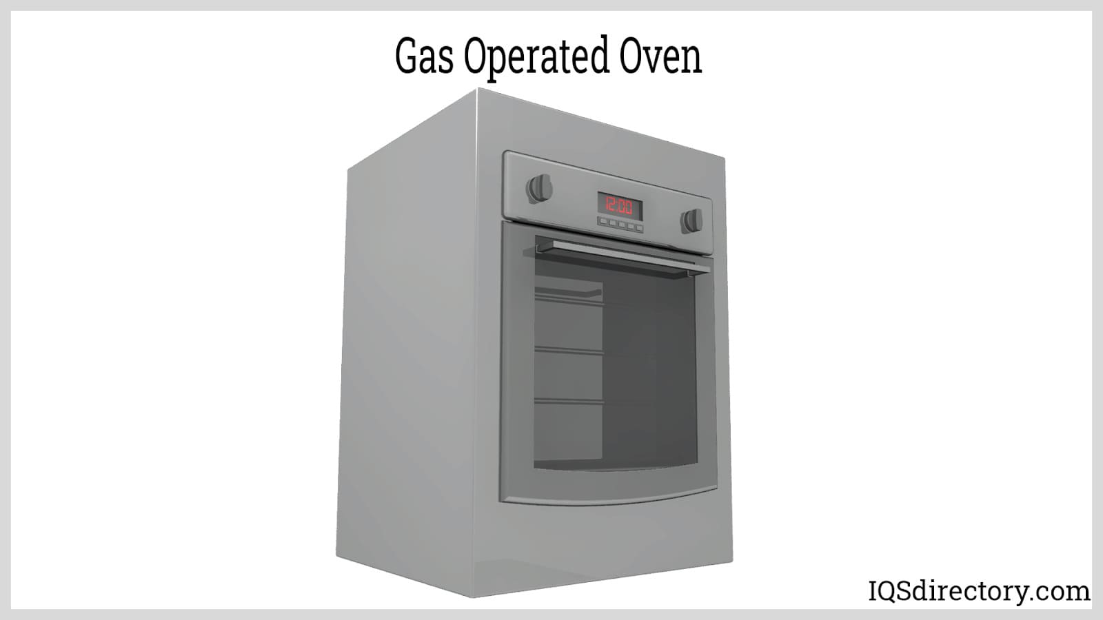 Gas Operated Oven
